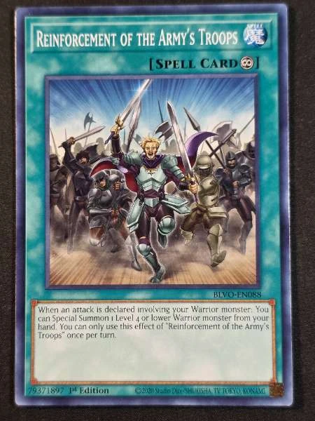 Reinforcement of the Army's Troops - Blazing Vortex #BLVO-EN088