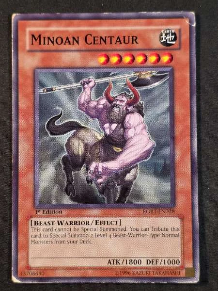 Minoan Centaur - Raging Battle #EN028