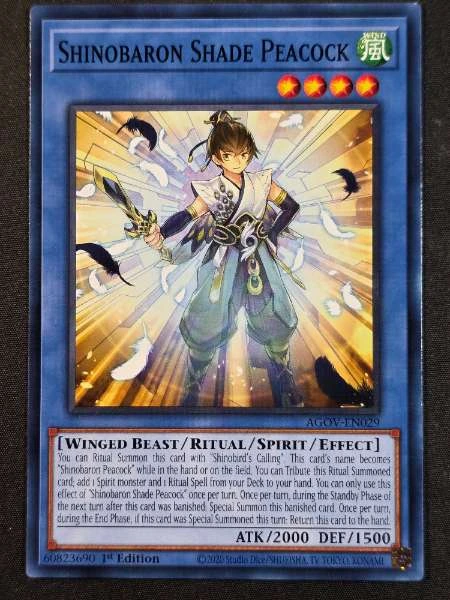 Shinobaron Shade Peacock - Age of Overlord #AGOV-EN029