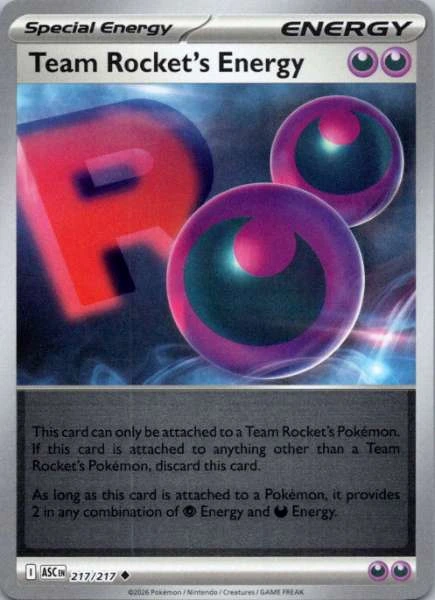 Team Rocket's Energy - Ascended Heroes #217/217