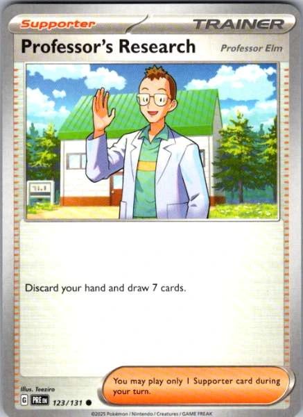 Professor's Research - Prismatic Evolutions #123/131