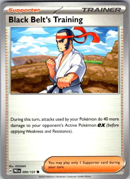 Black Belt's Training - Prismatic Evolutions #099/131
