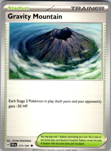 Gravity Mountain - Surging Sparks #177/191