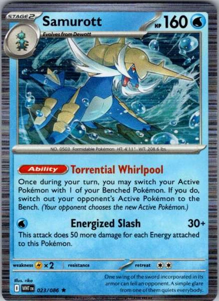 Samurott - White Flare #023/086