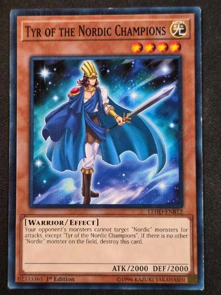 Tyr of the Nordic Champions - Legendary Hero Decks #LEHD-ENB12