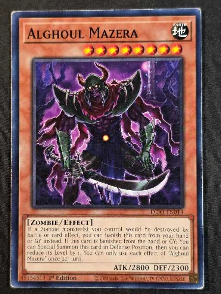 Alghoul Mazera - Dimension Force #DIFO-EN014
