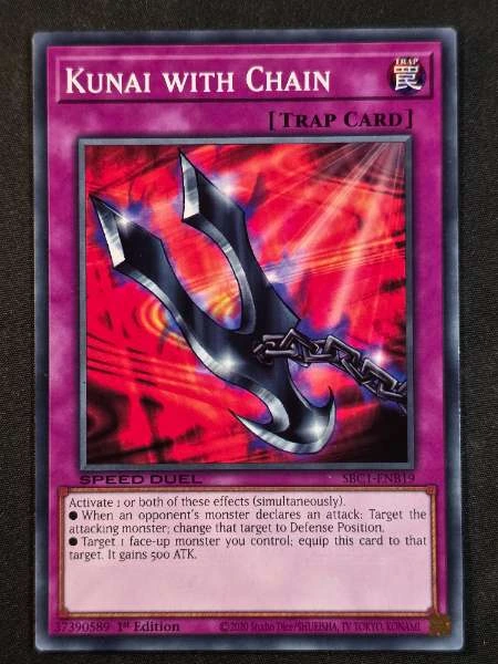 Kunai with Chain - Speed Duel: Streets of Battle #SBC1-ENB19