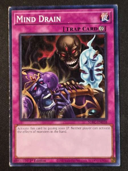 Mind Drain - Structure Deck: Freezing Chains #SDFC-EN038