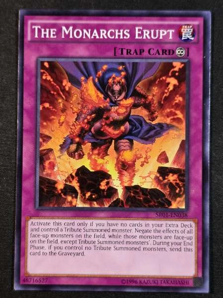 The Monarchs Erupt - Emperor of Darkness #SR01-EN038