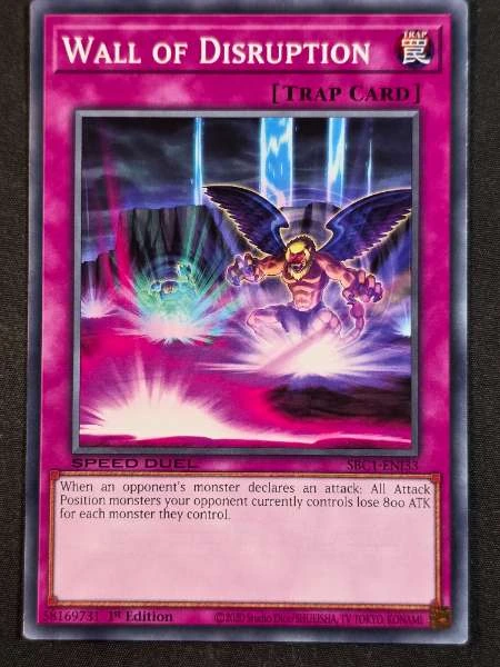 Wall of Disruption - Secrets of Eternity, Speed Duel: Battle City, Speed Duel: Arena of Lost Souls, Star Pack: Arc-V #SBC1-EN133