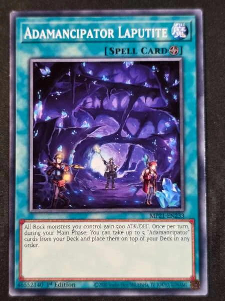 Adamancipator Laputite - 2021 Tin of Ancient Battles #MP21-EN233