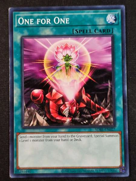One for One - Saga of Blue-Eyes White Dragon #SDBE-EN027