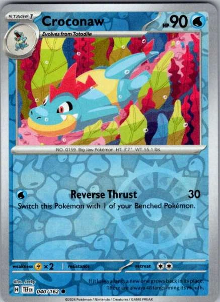 Croconaw - Temporal Forces #040/162