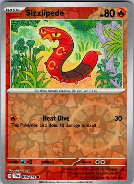 Sizzlipede - Temporal Forces #036/162