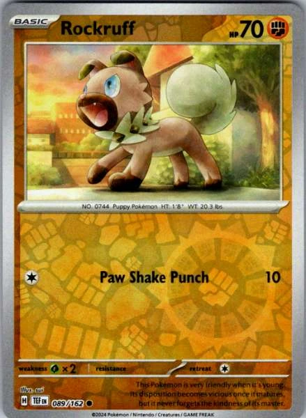 Rockruff - Temporal Forces #089/162