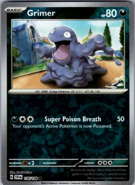 Grimer - Scarlet & Violet #126/198