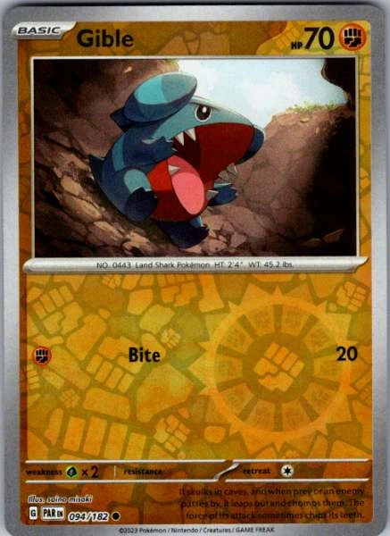 Gible - Paradox Rift #094/182