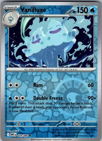 Vanilluxe - White Flare #029/086