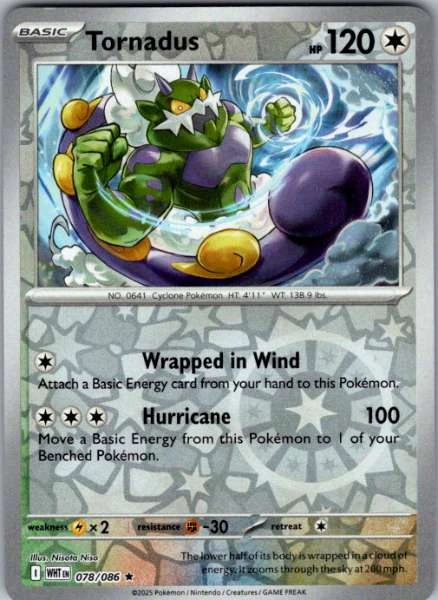 Tornadus - White Flare #078/086