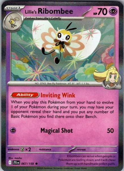 Lillie's Ribombee - Journey Together #067/159