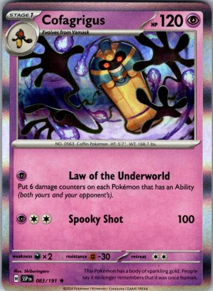 Cofagrigus - Surging Sparks #083/191
