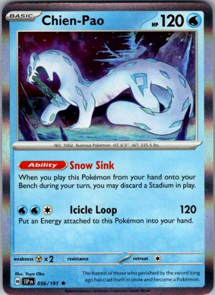 Chien-Pao - Surging Sparks #056/191