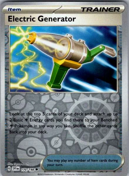 Electric Generator - Scarlet & Violet Base Set #170/198
