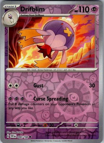 Drifblim - Scarlet & Violet #090/198