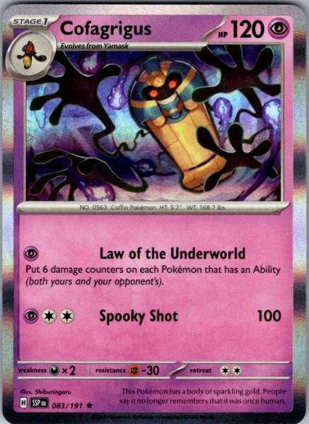 Cofagrigus - Surging Sparks #083/191