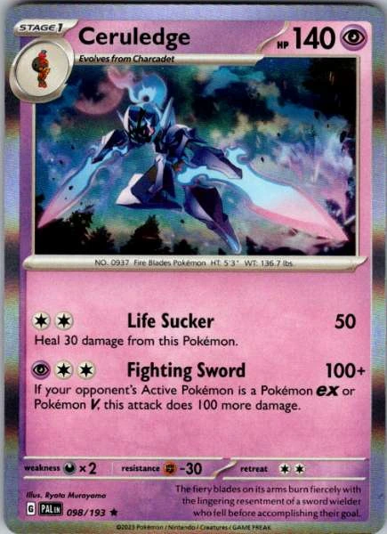 Ceruledge - Paldea Evolved #098/193