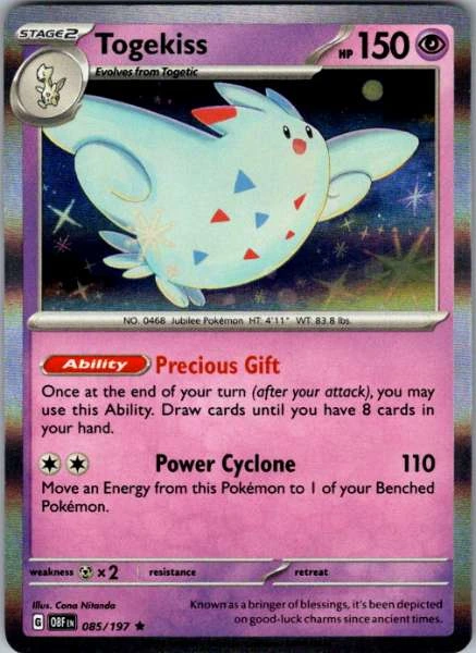 Togekiss - Obsidian Flames #085/197