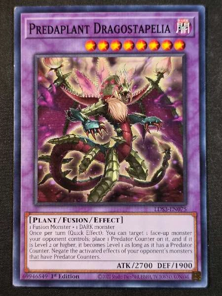 Predaplant Dragostapelia - Legendary Duelists: Synchro Storm #LDS3-EN075