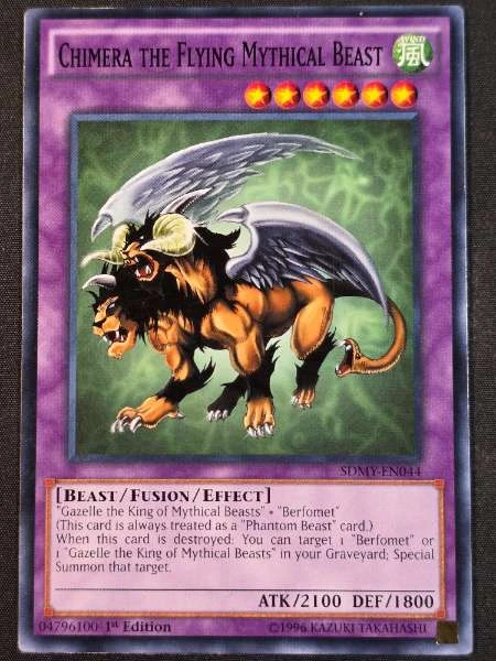 Chimera the Flying Mythical Beast - Structure Deck: Yugi Muto #SDMY-EN044