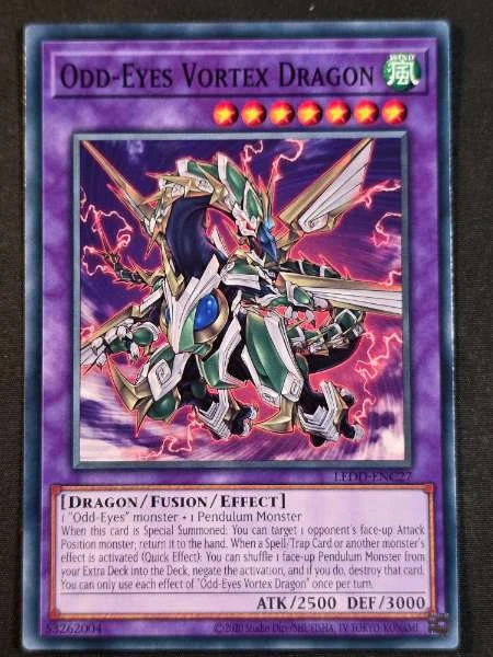 Odd-Eyes Vortex Dragon - Legendary Dragon Decks #LEDD-ENC27