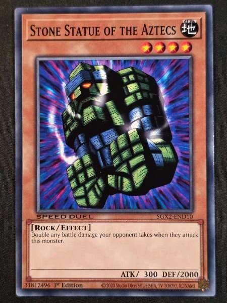 Stone Statue of the Aztecs - Speed Duel GX: Midterm Paradox #SGX2-END10