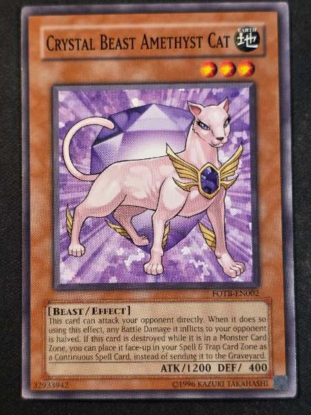 Crystal Beast Amethyst Cat - Force of the Breaker #FOTB-EN002