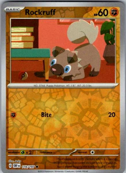 Rockruff #116/197