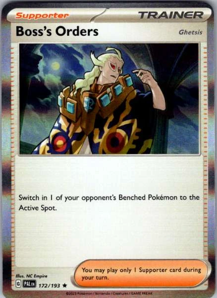 Boss's Orders - Paldea Evolved #172/193