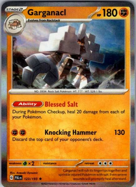 Garganacl - Paldea Evolved #123/193