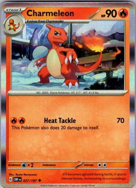 Charmeleon - Obsidian Flames #027/197