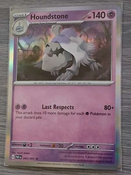 Houndstone - Paldean Fates #043/091