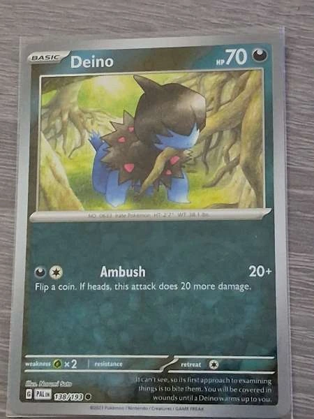 Deino - Paldea Evolved #138/193