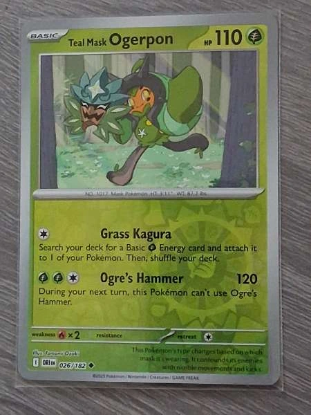 Teal Mask Ogerpon - Destined Rivals #026/182