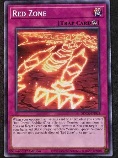 Red Zone - Structure Deck: The Crimson King #SDCK-EN033