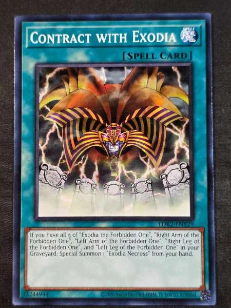 Contract with Exodia - Legendary Decks II #LDK2-ENY29