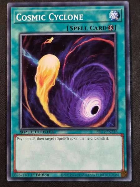 Cosmic Cyclone - Speed Duel: Streets of Battle City #SBC1-ENE16