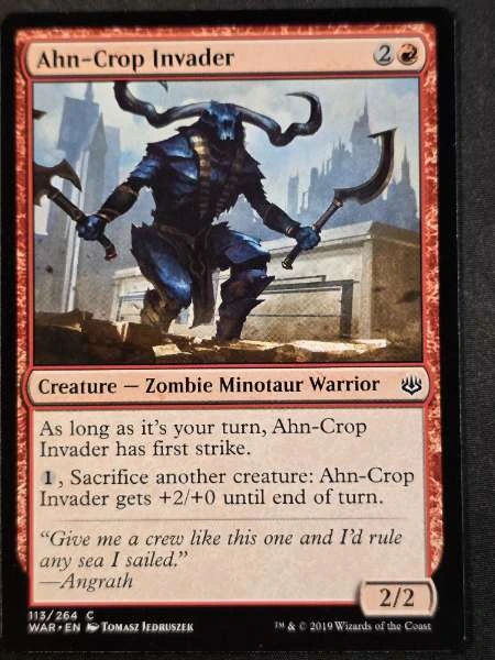 Ahn-Crop Invader - War of the Spark #113/264