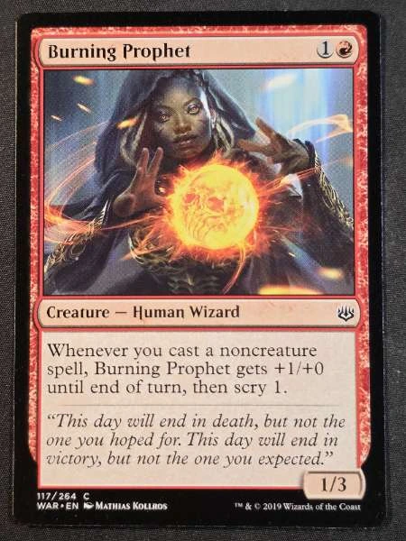 Burning Prophet - War of the Spark #117/264