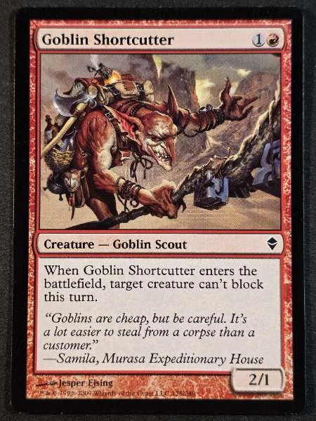 Goblin Shortcutter - Zendikar #128/249