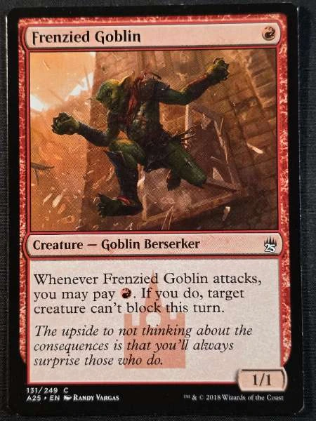 Frenzied Goblin - Masters 25 #131/249
